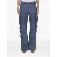 Pantaloni casual Salvatore Santoro Leather Cargo Pants