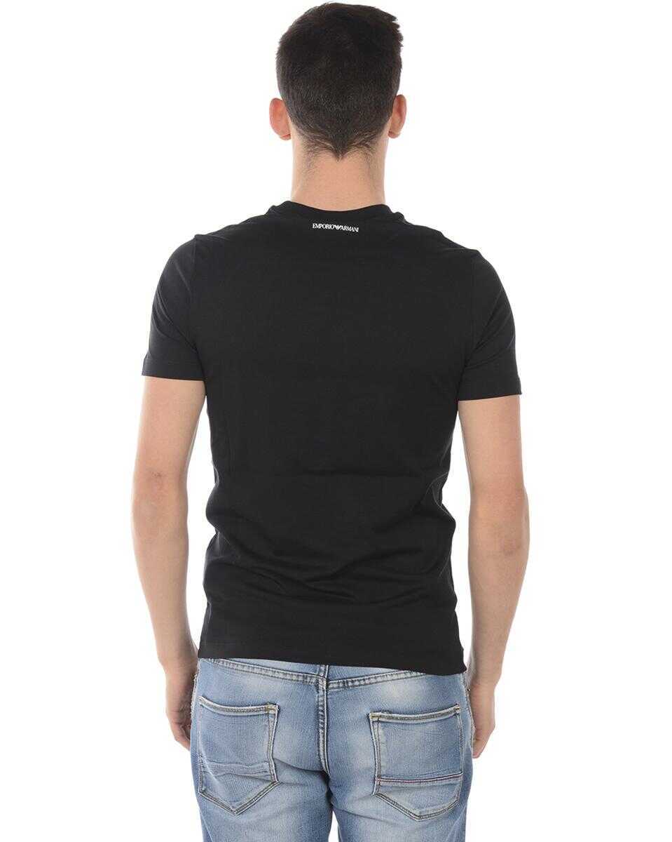 Topuri Emporio Armani Emporio Armani Topwear Black Barbati (BM 14050352) 2