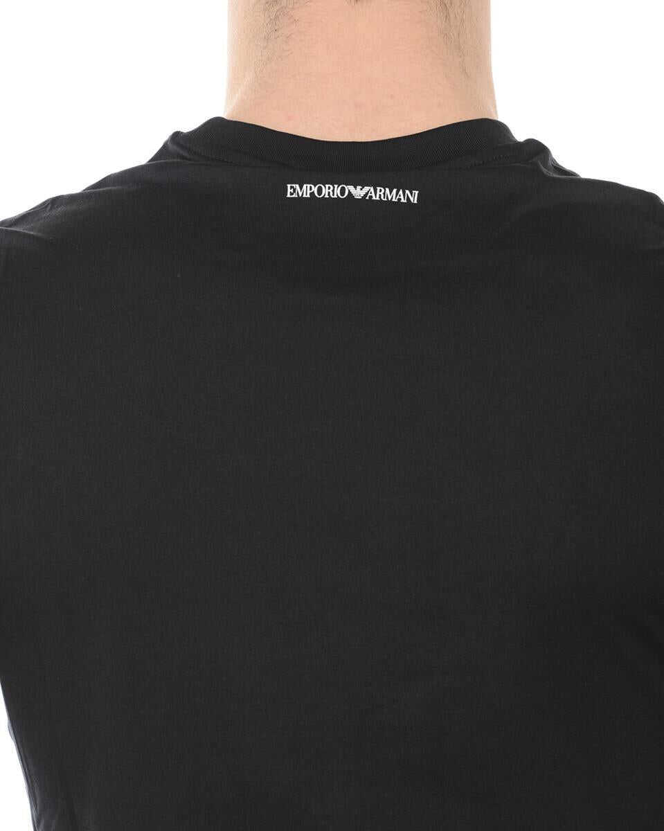 Topuri Emporio Armani Emporio Armani Topwear Black Barbati (BM 14050352) 4