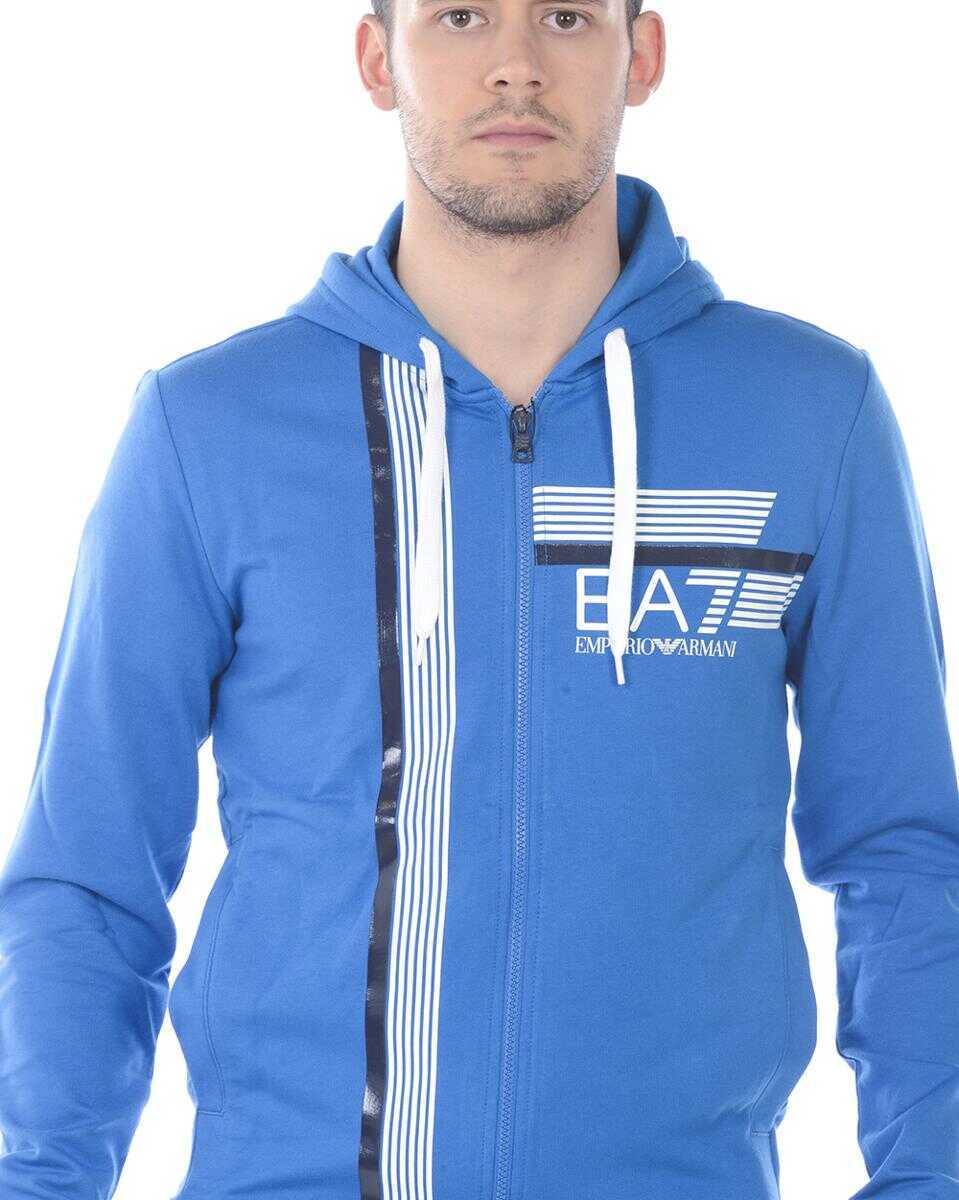 Costume EA7 Ea7 Emporio Armani Tracksuit BLUE Barbati (BM 14050427) 3