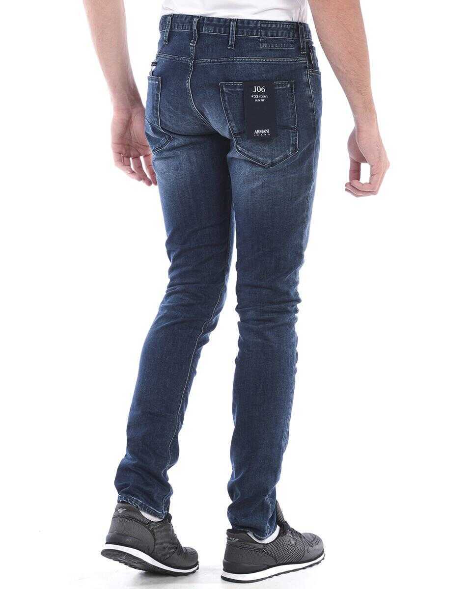 Blugi Armani Jeans Armani Jeans // BLUE Barbati (BM 14050484) 4