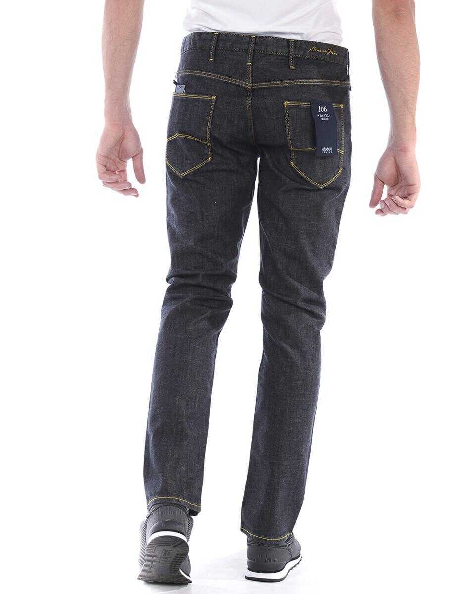 Blugi Armani Jeans Armani Jeans Jeans Black Barbati (BM 14050487) 2