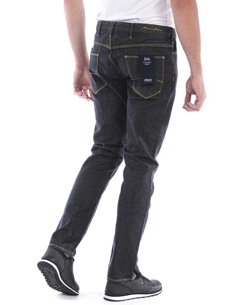 Blugi Armani Jeans Armani Jeans Jeans Black Barbati (BM 14050487) 4