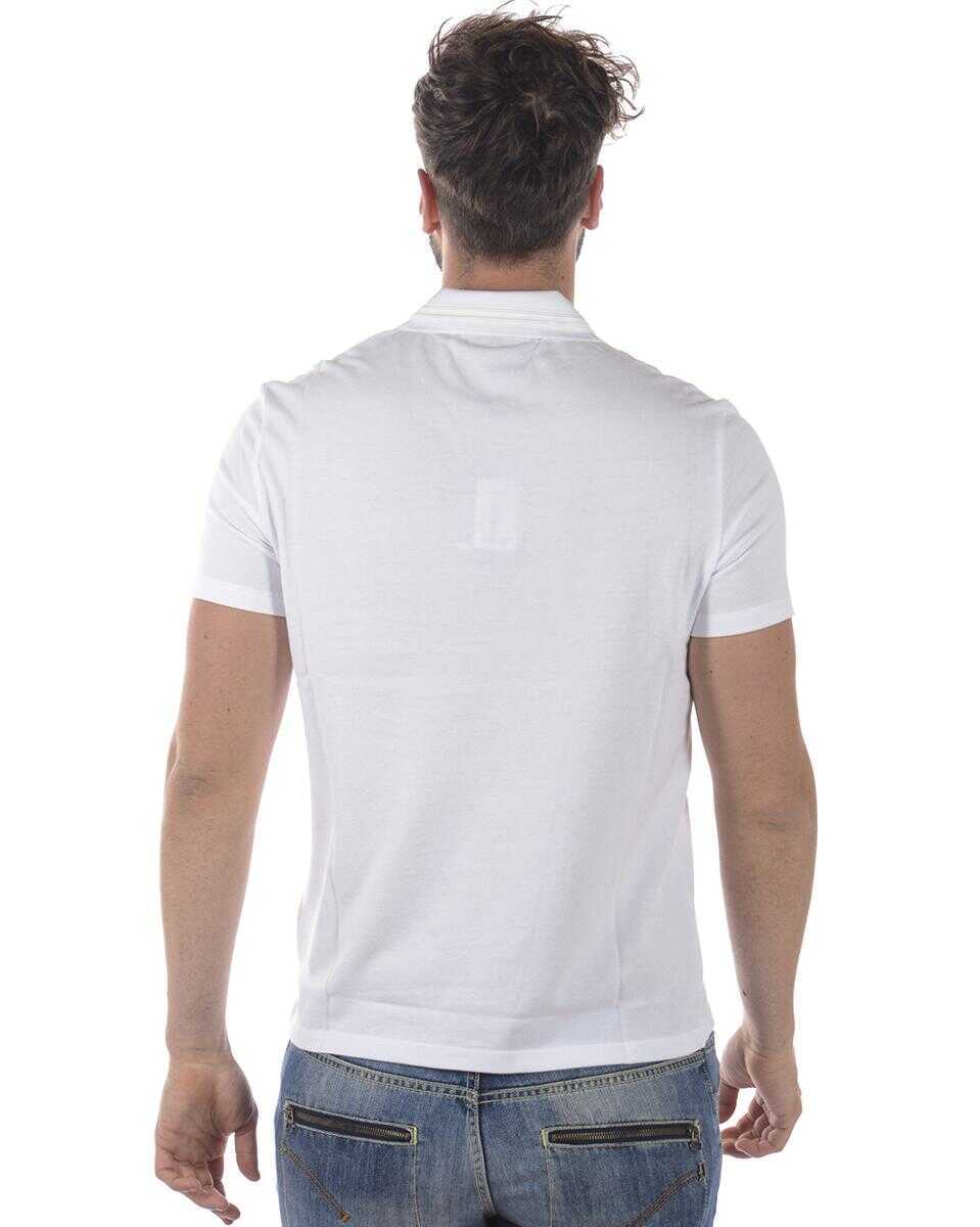Topuri Emporio Armani Emporio Armani Topwear WHITE Barbati (BM 14050502) 2