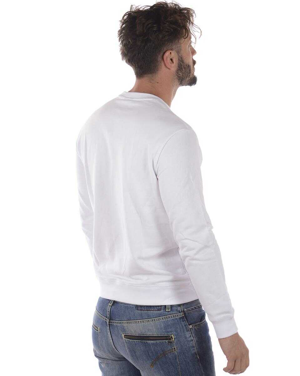 Bluze de trening Emporio Armani Emporio Armani Sweatshirt Hoodie WHITE Barbati (BM 14050520) 4