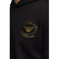 Topuri Emporio Armani pentru Barbati - Bluze de trening Emporio Armani Emporio Armani Sweatshirt Hoodie Black Barbati (BM 14051660) - B-mall.ro
