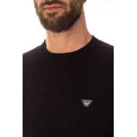 Pulovere pentru Barbati pagina 4 - Pulovere Armani Jeans Armani Jeans Sweater Black Barbati (BM 14051774) - B-mall.ro