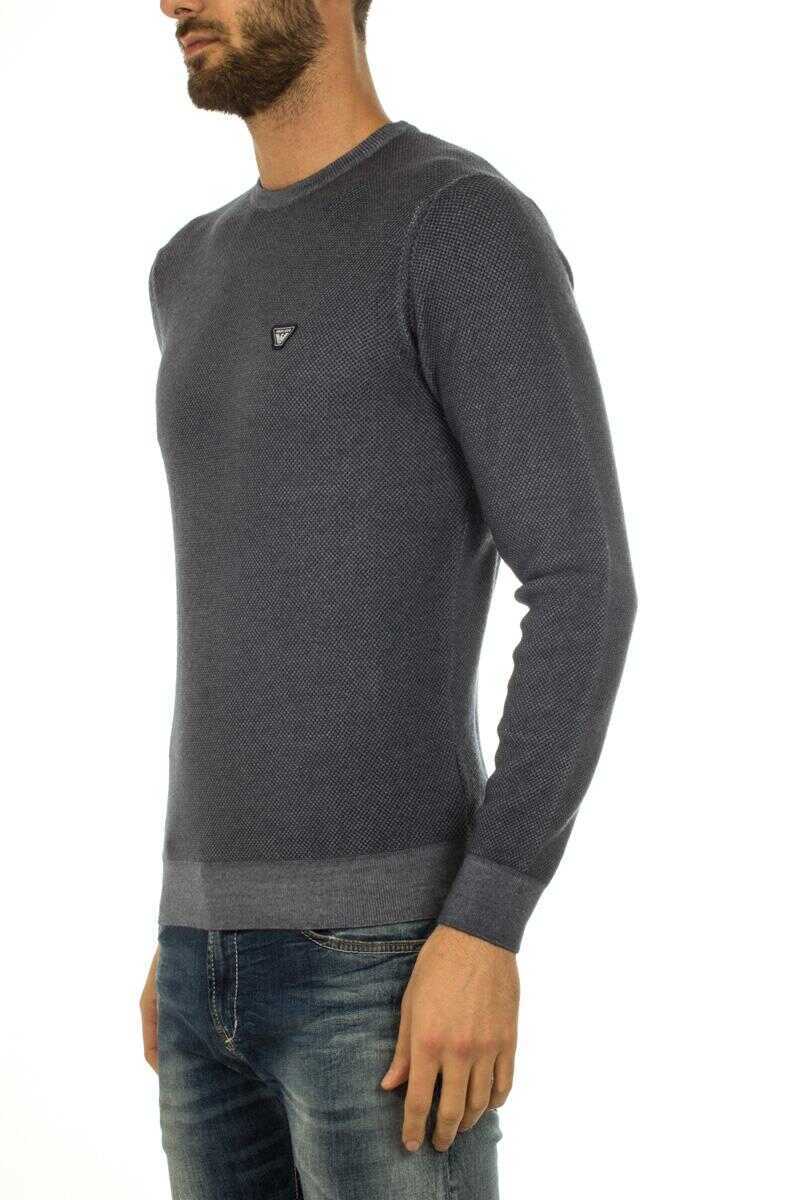 Pulovere Armani Jeans Armani Jeans Sweater BLUE Barbati (BM 14051795) 2