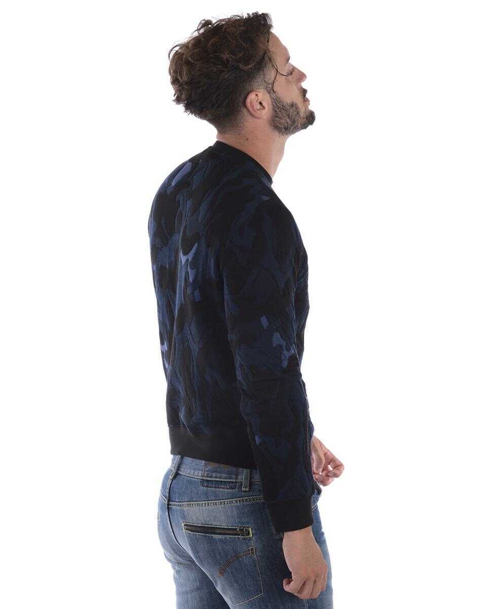 Bluze de trening Emporio Armani Emporio Armani Sweatshirt Hoodie BLUE Barbati (BM 14051930) 4