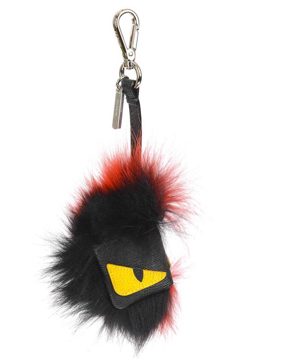 Accesorii Fendi Fendi Key Ring Black Barbati (BM 14053100) 2
