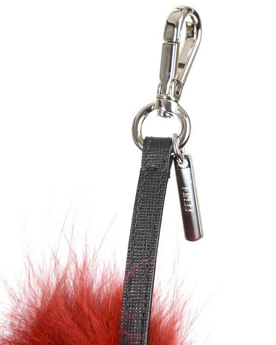 Accesorii Fendi Fendi Key Ring Black Barbati (BM 14053100) 4