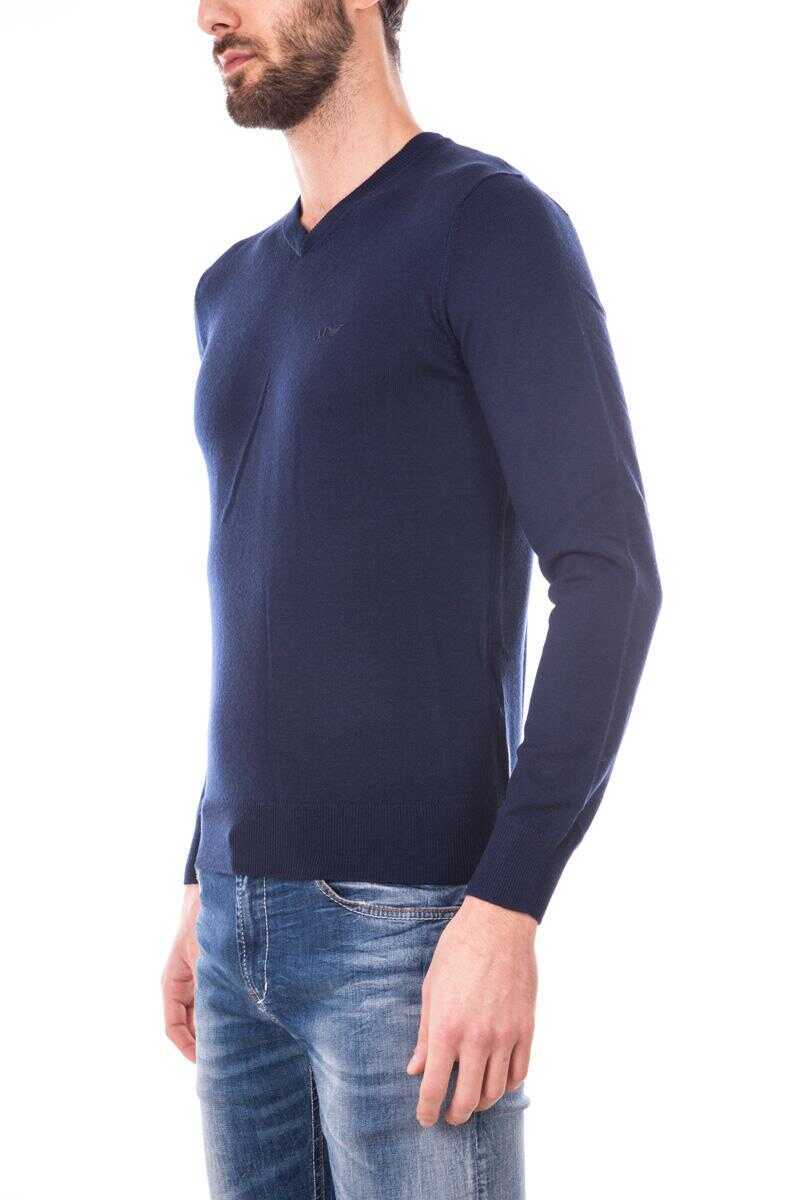 Pulovere Armani Jeans Armani Jeans Sweater BLUE Barbati (BM 14053523) 2