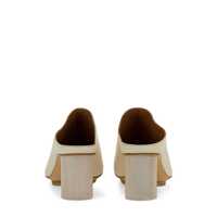 Saboti Dama - Saboti UMA WANG Uma Wang Leather Mule WHITE Femei (BM 14057351) - B-mall.ro