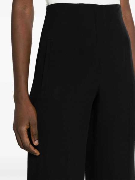 Pantaloni Alberta Ferretti Black straight leg trousers Black   Femei (BM 14057843) 5