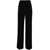 Alberta Ferretti Black straight leg trousers Black  