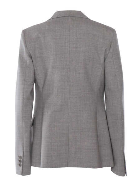 Sacouri P.A.R.O.S.H. Grey blazer Gray Femei (BM 14058116) 4