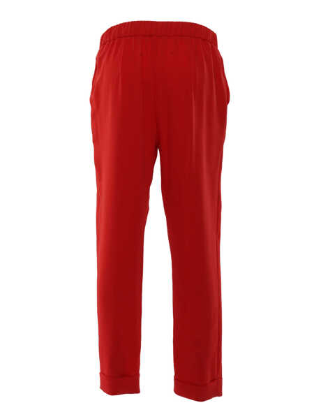 Pantaloni P.A.R.O.S.H. Red trousers Red Femei (BM 14058152) 2