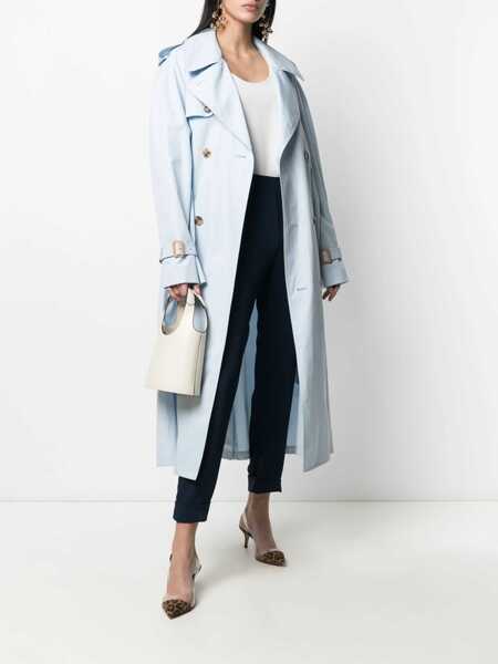 Pantaloni P.A.R.O.S.H. Blue trousers Blue Femei (BM 14058155) 2