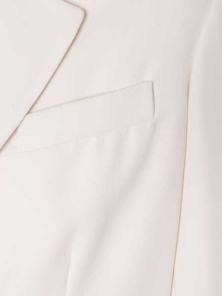 Sacouri P.A.R.O.S.H. Cream-colored blazer White Femei (BM 14058164) 2
