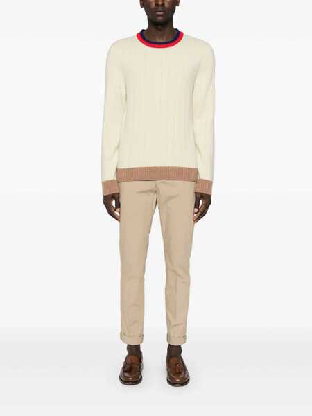 Pantaloni casual Dondup Beige chino trousers Beige Barbati (BM 14058272) 2