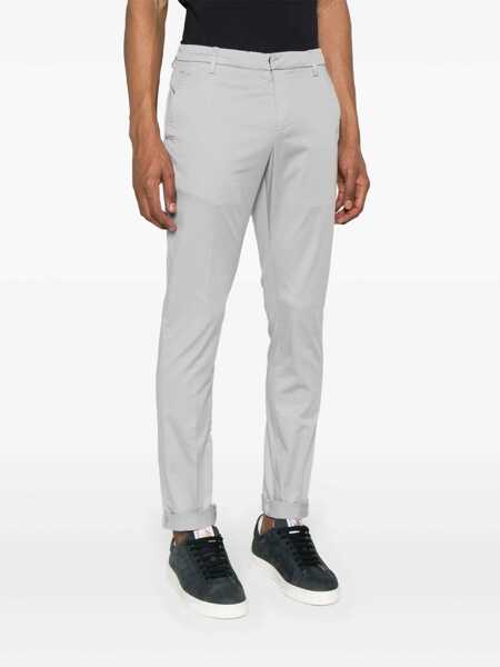 Pantaloni casual Dondup Gray chino trousers Gray Barbati (BM 14058275) 3