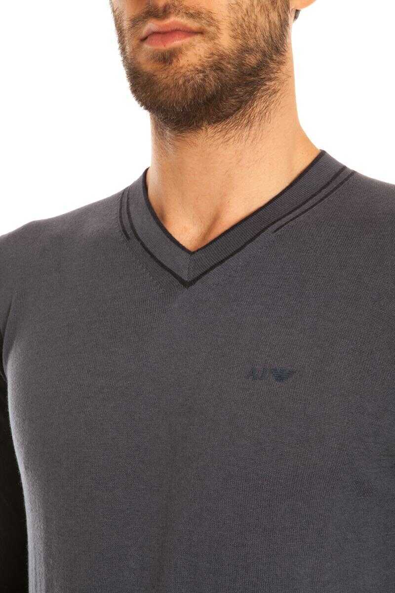 Pulovere Armani Jeans Armani Jeans Sweater GREY Barbati (BM 14059061) 4