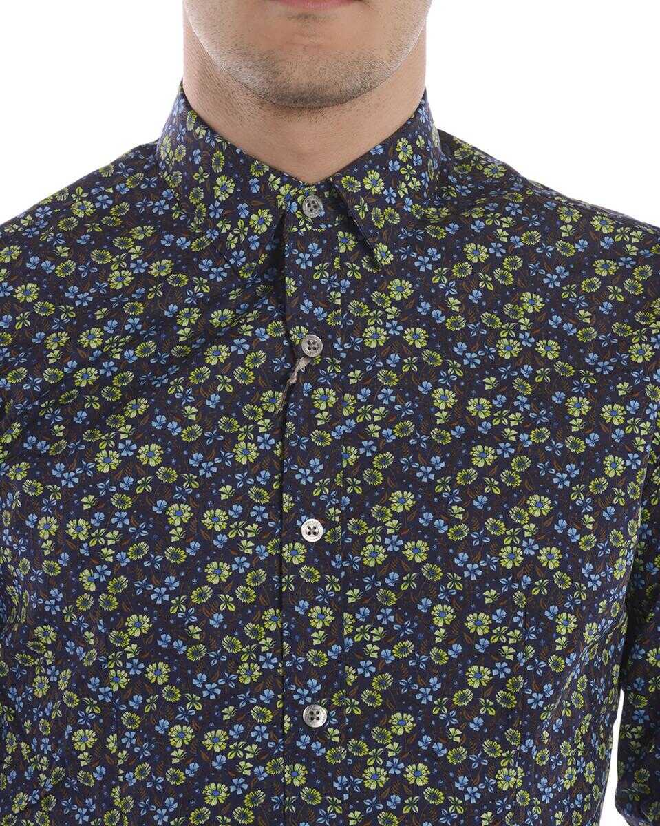 Camasi Daniele Alessandrini Daniele Alessandrini Shirt BLUE Barbati (BM 14059514) 3