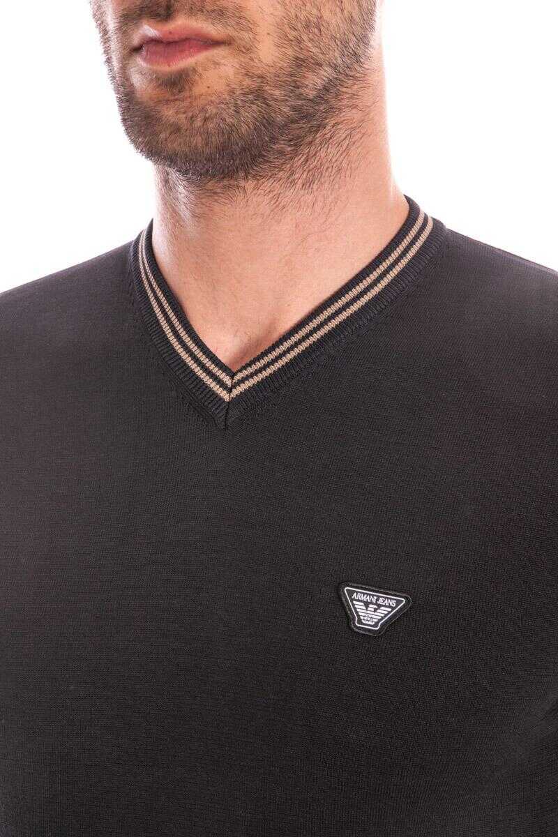 Pulovere Armani Jeans Armani Jeans Sweater Black Barbati (BM 14059964) 4