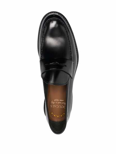 Mocasini Doucals Doucals Leather Loafers Black Barbati (BM 14060324) 4