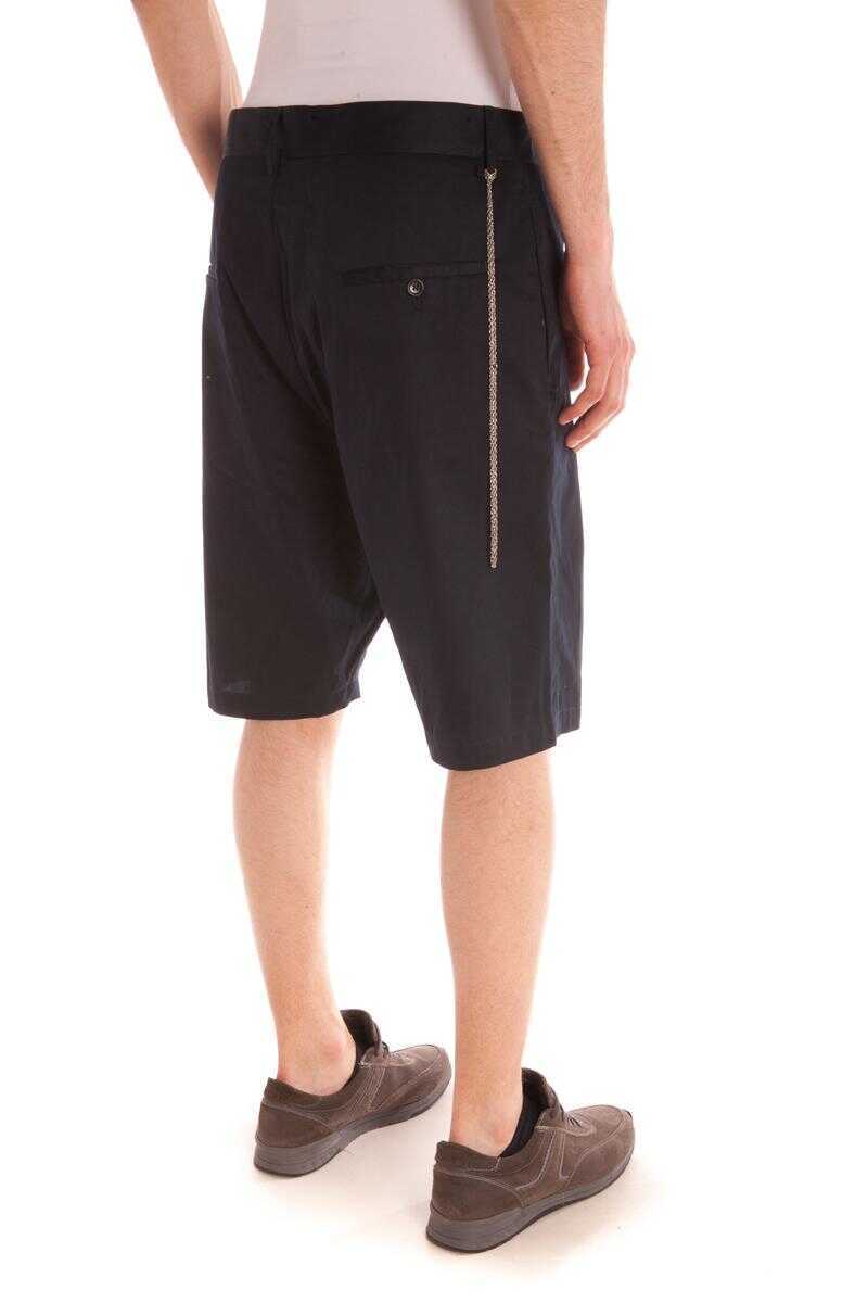 Pantaloni Daniele Alessandrini Daniele Alessandrini Short BLUE Barbati (BM 14060366) 4