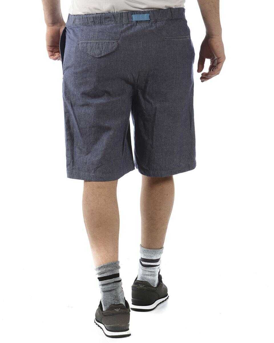 Pantaloni Daniele Alessandrini Daniele Alessandrini Short BLUE Barbati (BM 14060408) 2