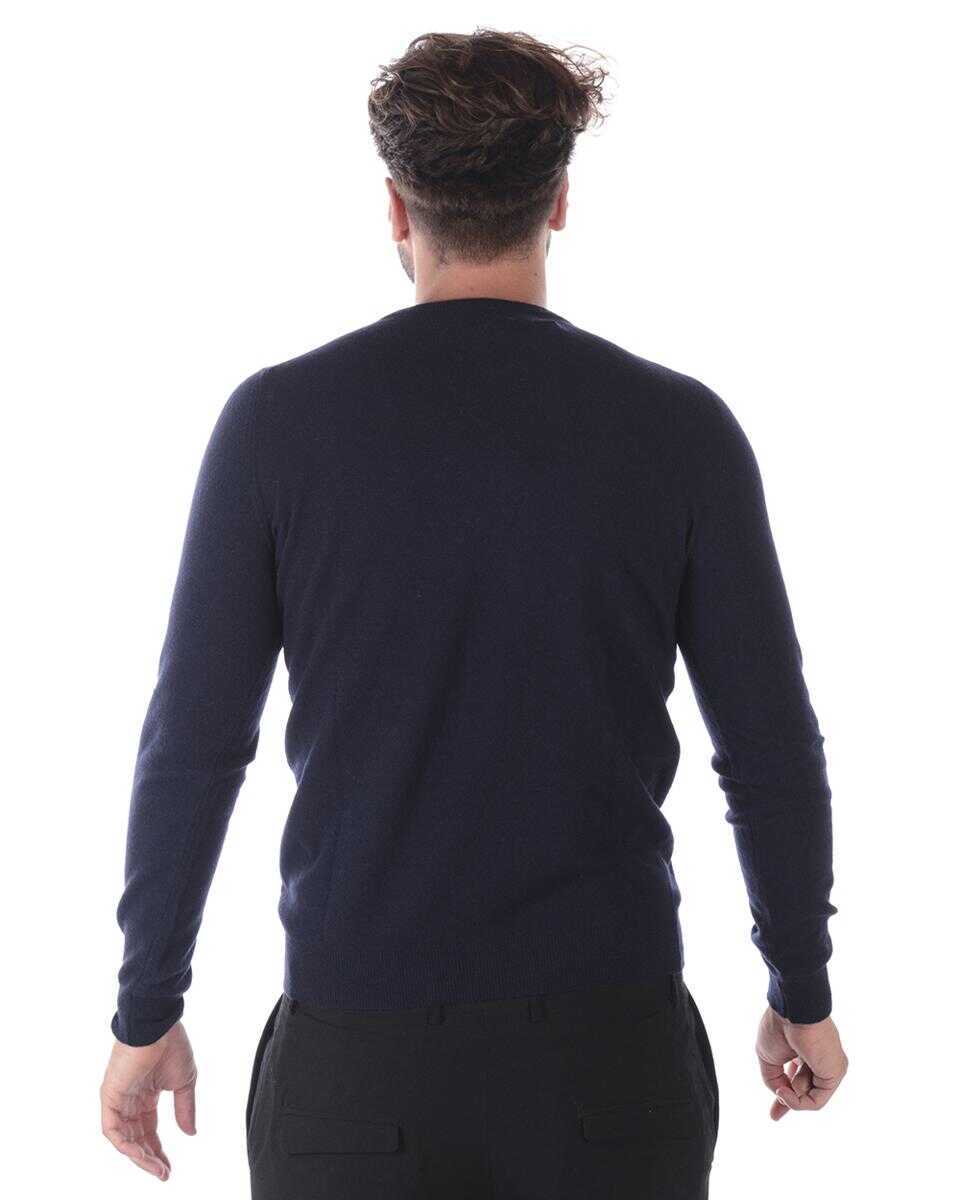 Pulovere Daniele Alessandrini Daniele Alessandrini Sweater BLUE Barbati (BM 14060888) 2