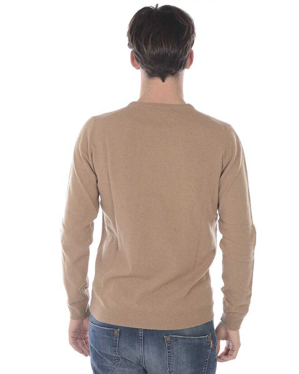 Pulovere Daniele Alessandrini Daniele Alessandrini Sweater Beige Barbati (BM 14060900) 2