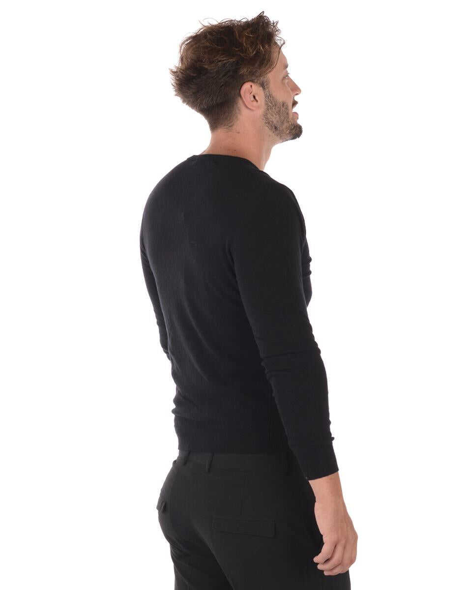 Pulovere Daniele Alessandrini Daniele Alessandrini Sweater Black Barbati (BM 14060915) 4