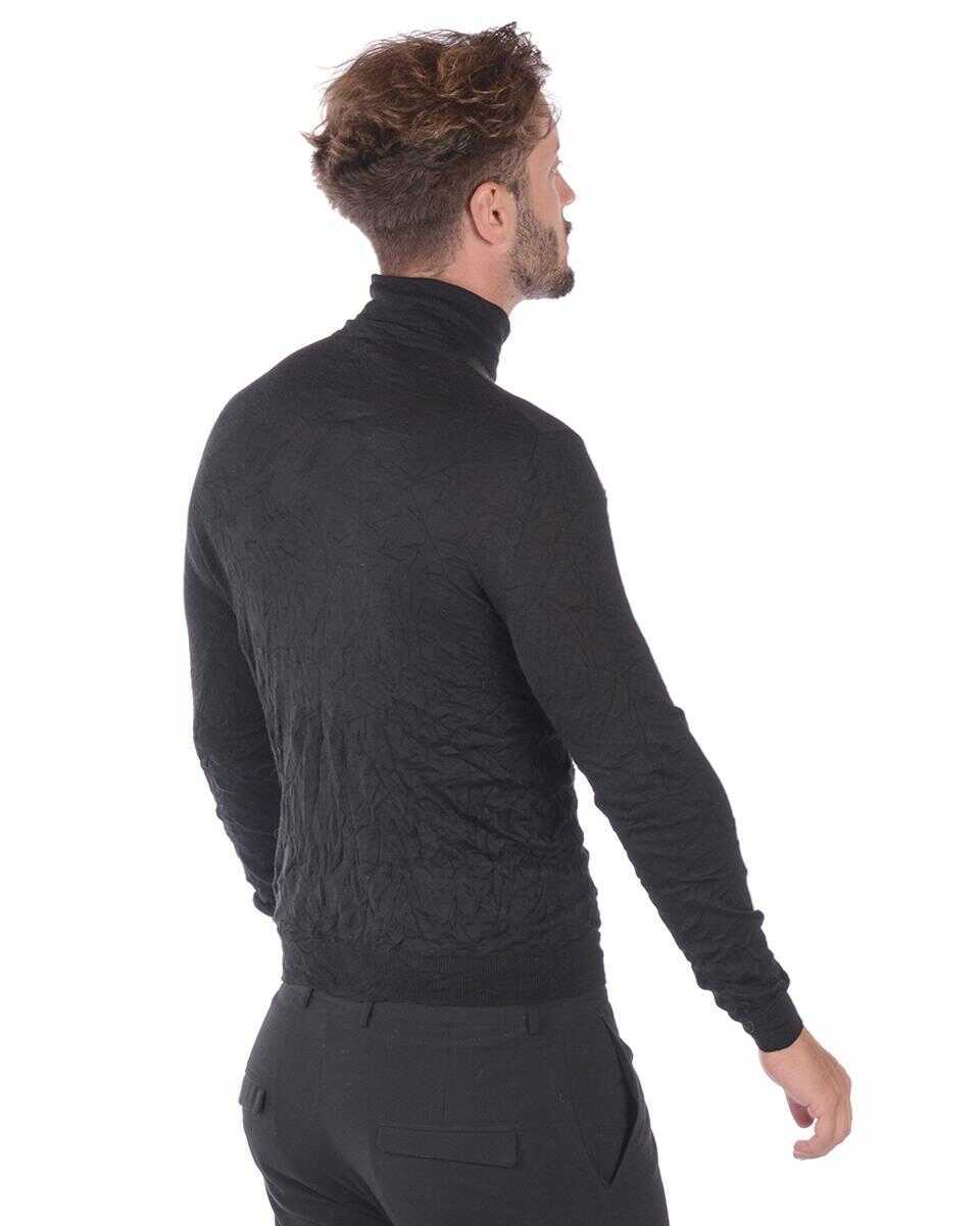 Pulovere Daniele Alessandrini Daniele Alessandrini Sweater Black Barbati (BM 14060996) 4