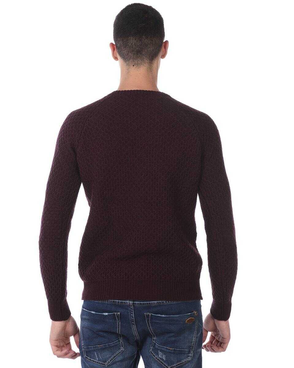 Pulovere Daniele Alessandrini Daniele Alessandrini Sweater Purple Barbati (BM 14061023) 2