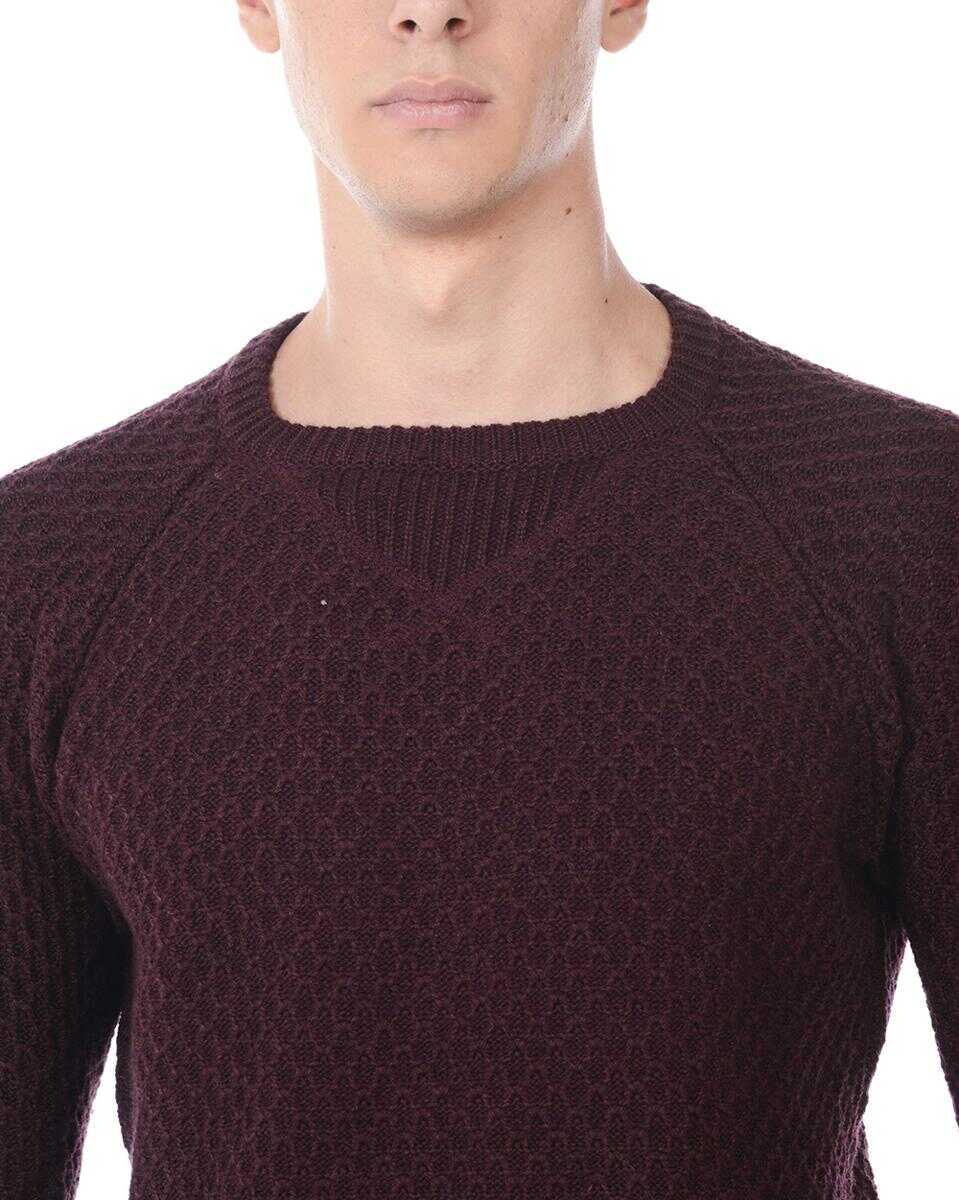 Pulovere Daniele Alessandrini Daniele Alessandrini Sweater Purple Barbati (BM 14061023) 3