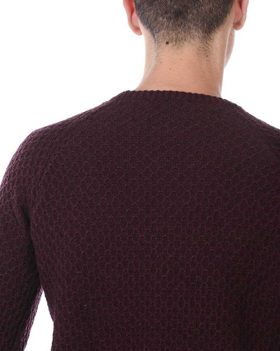 Pulovere Daniele Alessandrini Daniele Alessandrini Sweater Purple Barbati (BM 14061023) 4