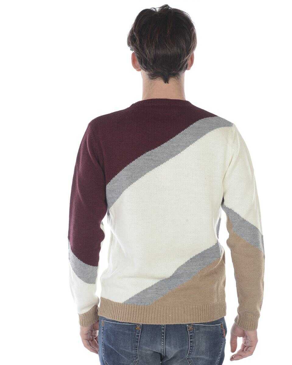 Pulovere Daniele Alessandrini Daniele Alessandrini Sweater WHITE Barbati (BM 14061362) 2