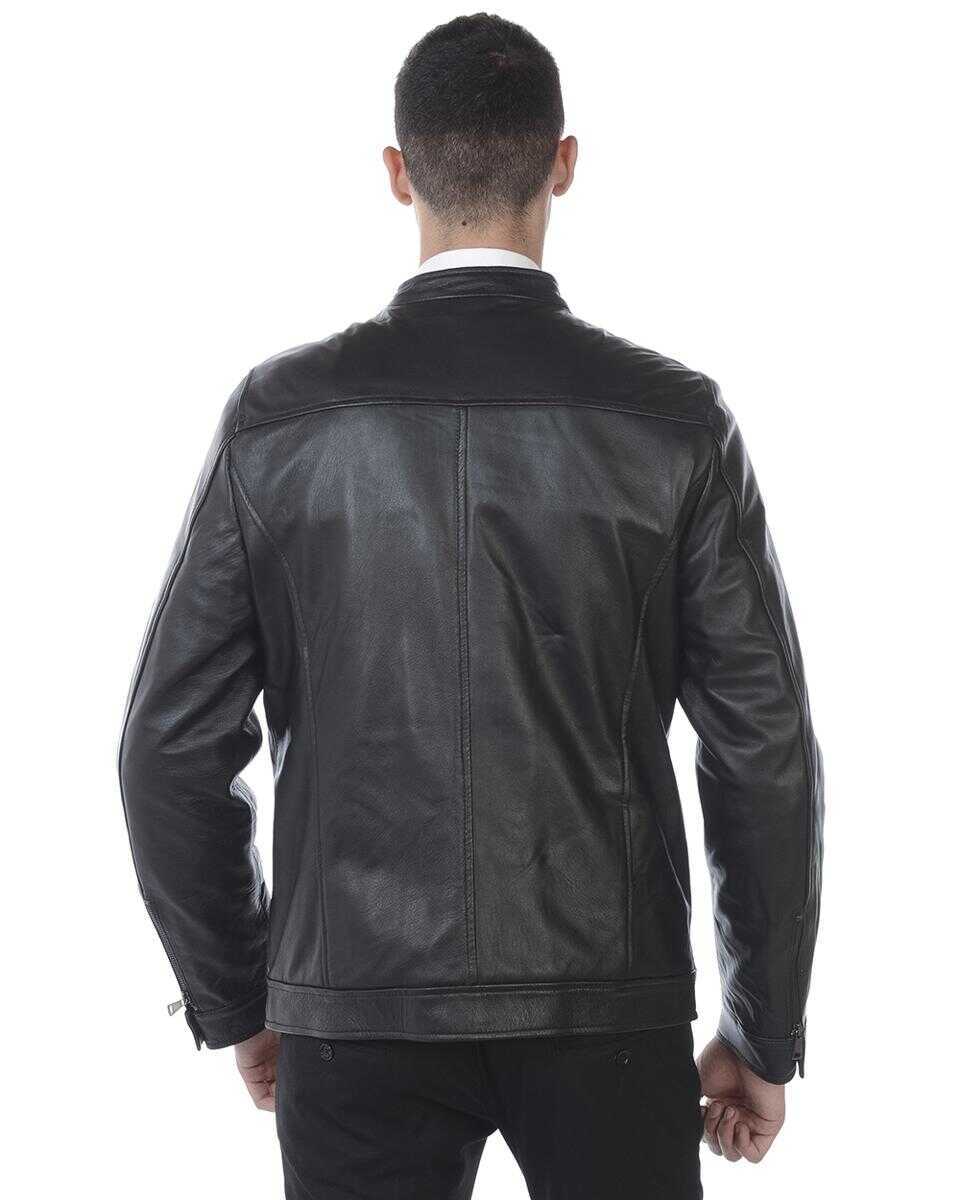 Geci Daniele Alessandrini Daniele Alessandrini Jacket Black Barbati (BM 14062469) 2