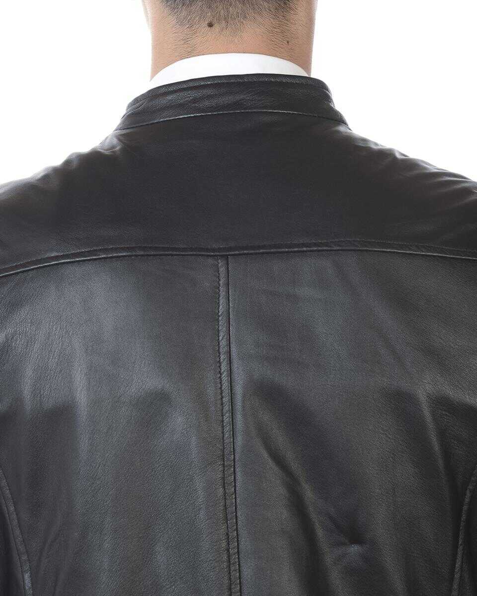 Geci Daniele Alessandrini Daniele Alessandrini Jacket Black Barbati (BM 14062469) 4