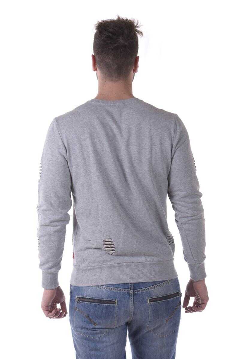 Bluze de trening IM C COUTURE IM C Couture Sweatshirt Hoodie GREY Barbati (BM 14062700) 2