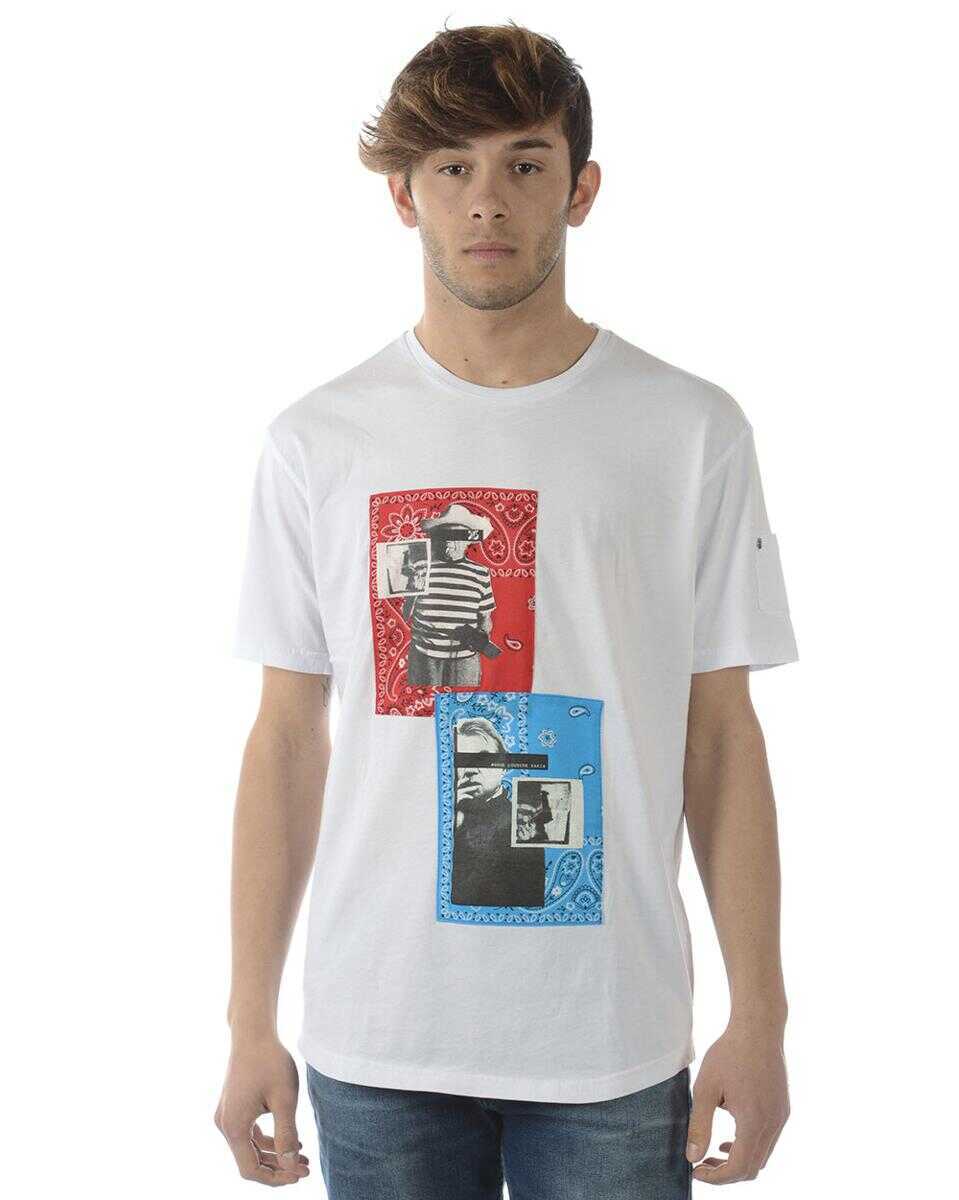 Topuri Daniele Alessandrini Daniele Alessandrini Topwear WHITE Barbati (BM 14064689) 1