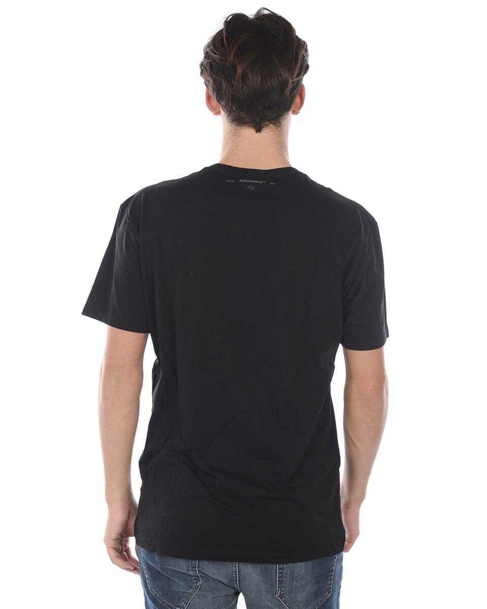 Topuri Daniele Alessandrini Daniele Alessandrini Topwear Black Barbati (BM 14064758) 2