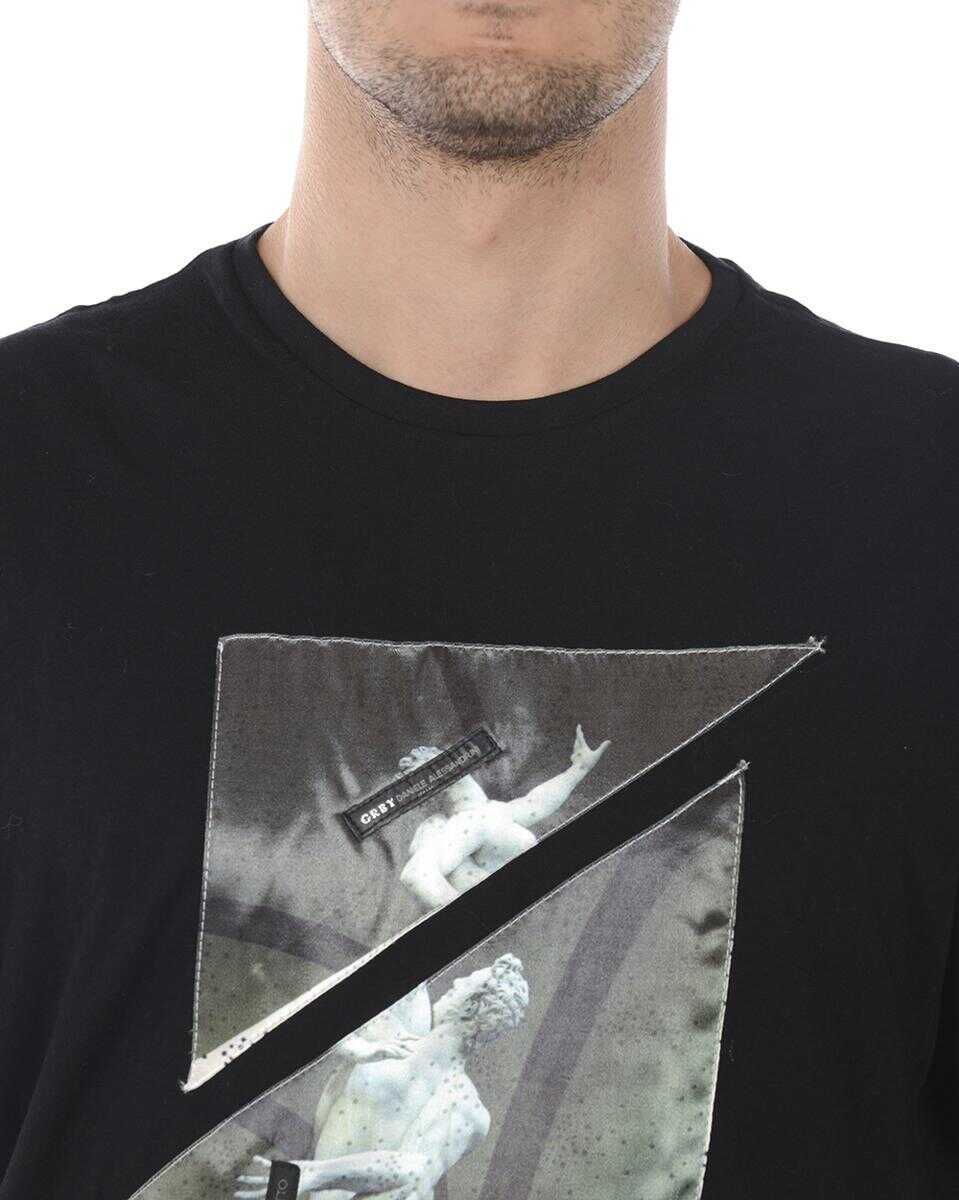 Topuri Daniele Alessandrini Daniele Alessandrini Topwear Black Barbati (BM 14064758) 3