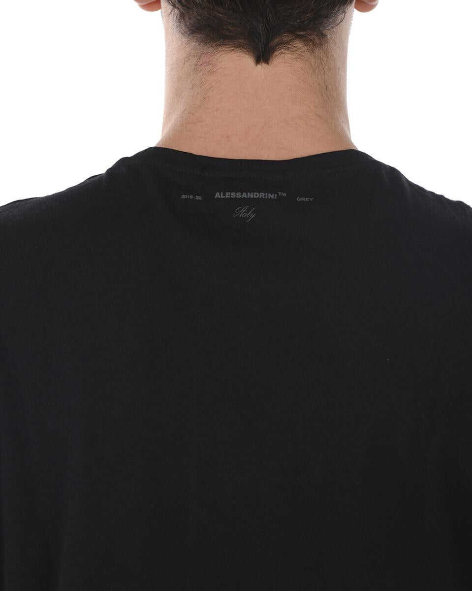 Topuri Daniele Alessandrini Daniele Alessandrini Topwear Black Barbati (BM 14064758) 4