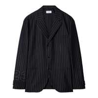 Sacouri Off-White Pinstriped Blazer Barbati