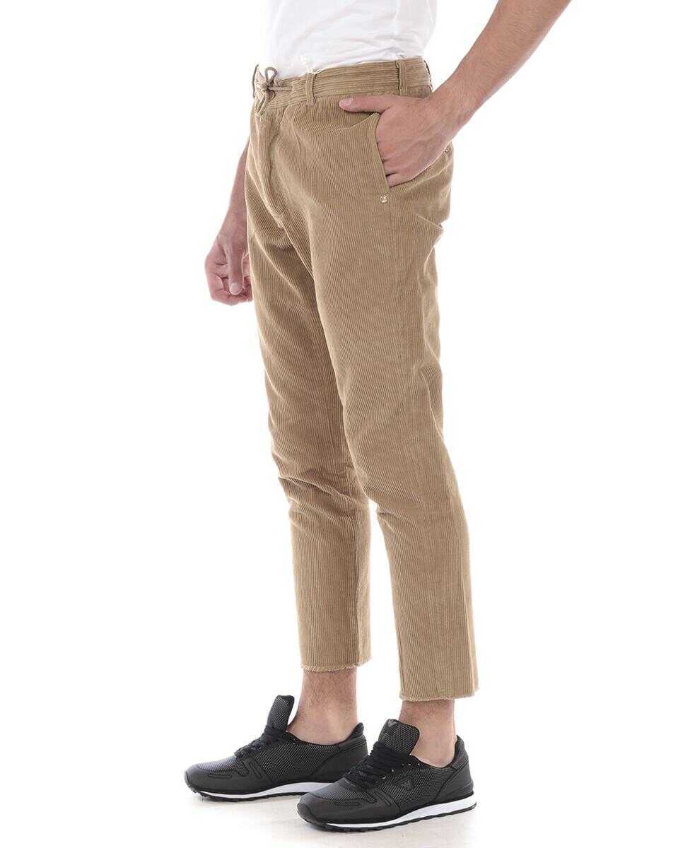 Blugi Daniele Alessandrini Daniele Alessandrini Jeans Trouser Beige Barbati (BM 14069663) 3