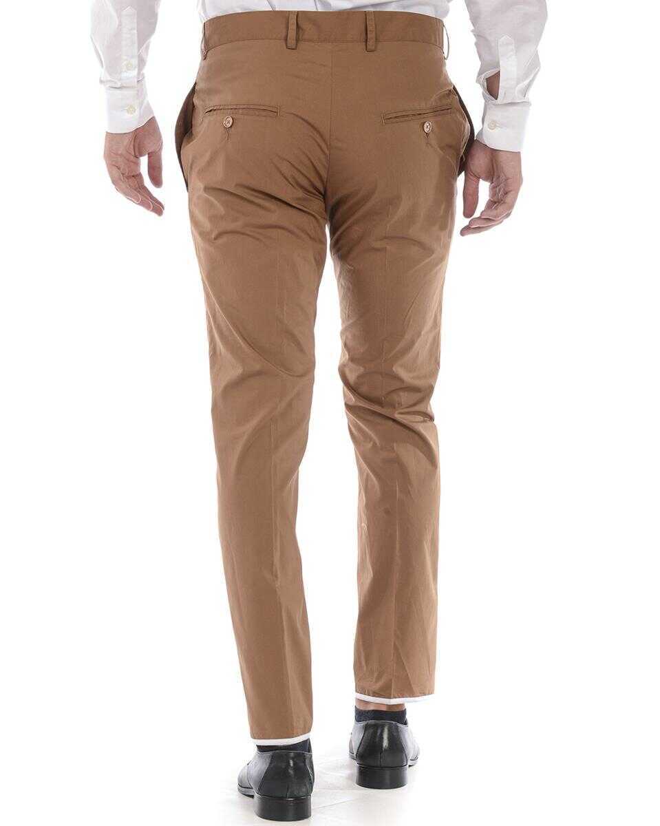 Blugi Daniele Alessandrini Daniele Alessandrini Jeans Trouser BROWN Barbati (BM 14069885) 2