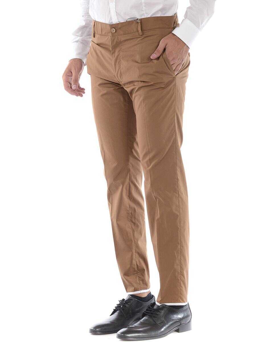 Blugi Daniele Alessandrini Daniele Alessandrini Jeans Trouser BROWN Barbati (BM 14069885) 3